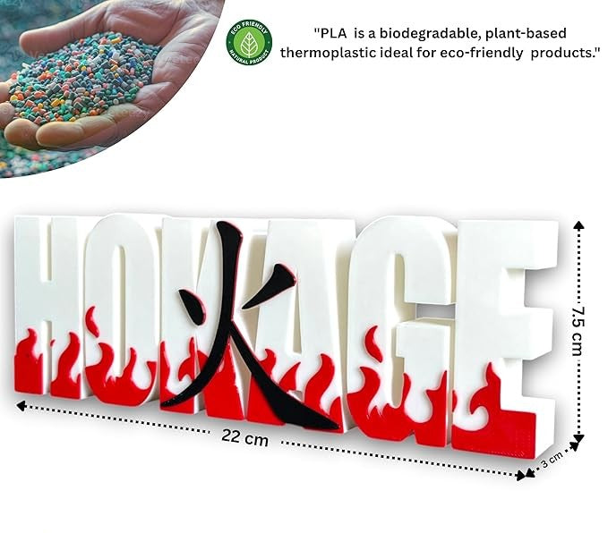 3D Naruto Theme Hokage Table Top