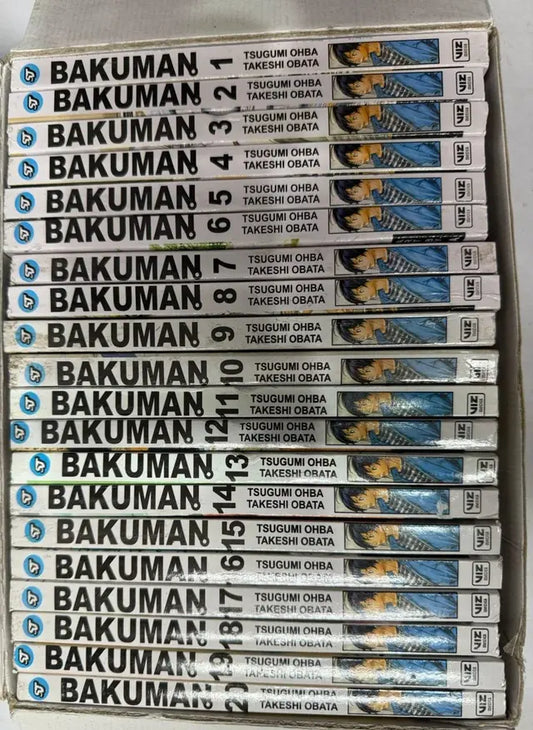 Bakuman Complete Box Set (Volumes 1–20) – English Paperback Manga Collection by Tsugumi Ohba & Takeshi Obata