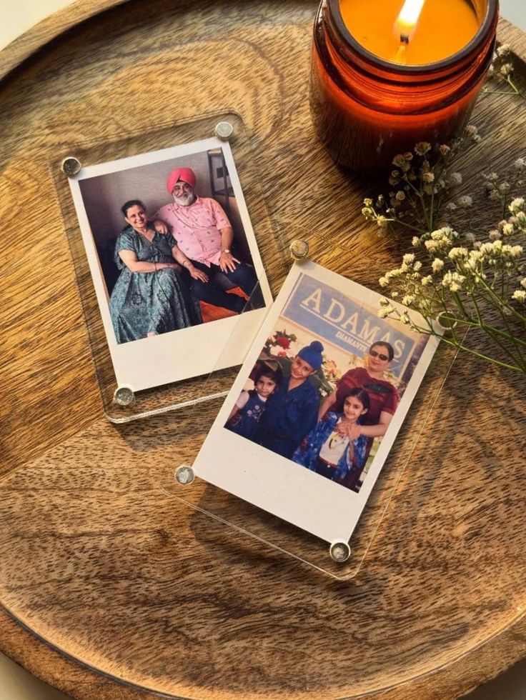 Polaroid Acrylic Fridge Magnet