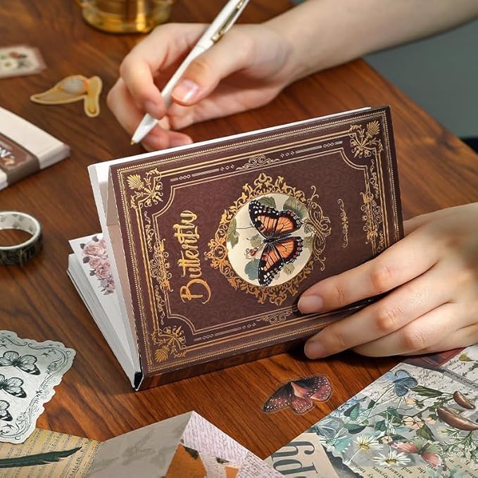 346 Pcs Butterfly Scrapbook Kit