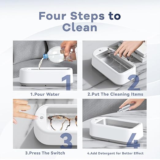 Premium Ultrasonic Jewellery Cleaner Machine 40W