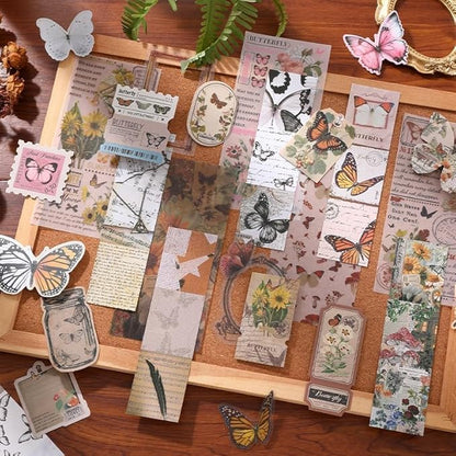 346 Pcs Butterfly Scrapbook Kit