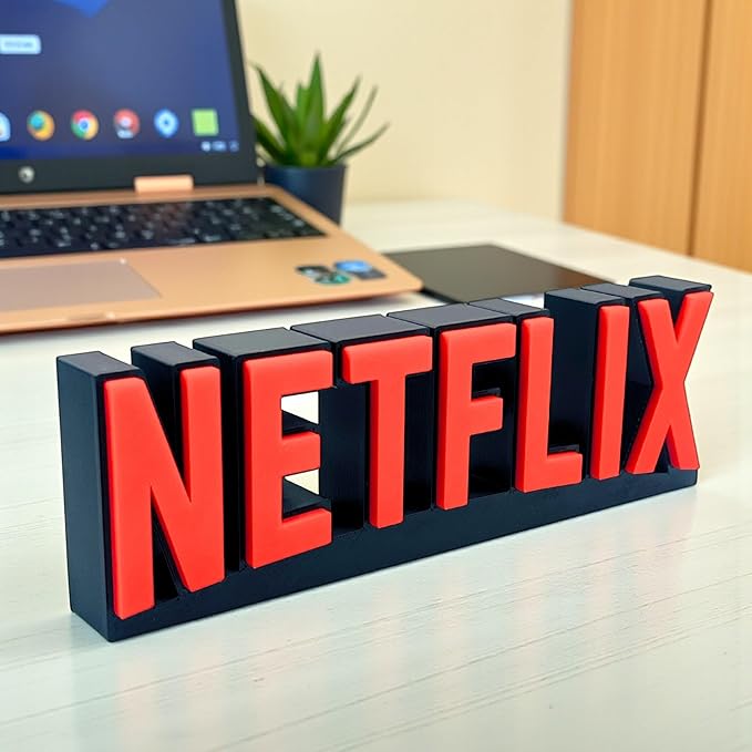 3D Netflix Theme Table Top