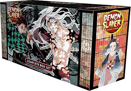 Demon Slayer Manga  Box Set (1–23 Volumes) – English Paperback Collection