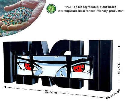 3D Naruto Theme Itachi Uchiha Table Top