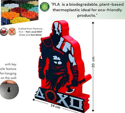 3D God of War Kratos Theme Table Top