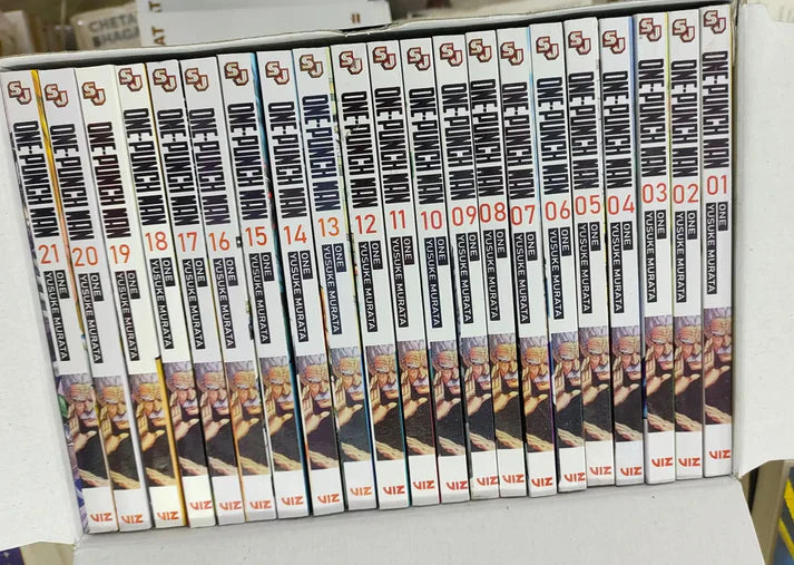 One-Punch Man Manga Box Set (Volumes 1–21) by Yusuke Murata