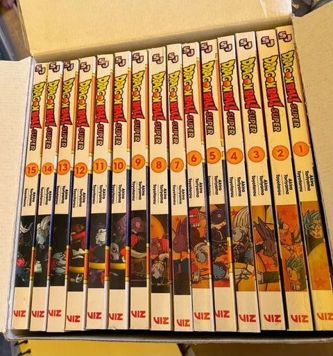 Dragon Ball Super Manga Complete Box Set (Vol. 1–15) by Akira Toriyama