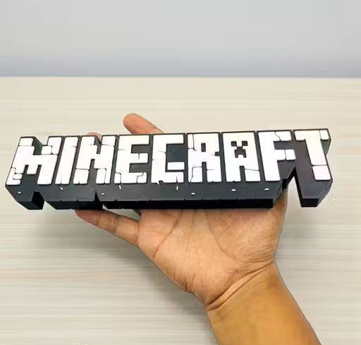 3D Minecraft Gaming Theme Table Top
