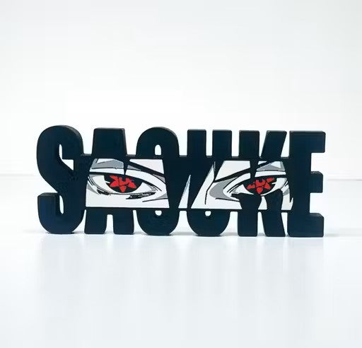 3D Naruto’s Sasuke Uchiha Theme Table Top